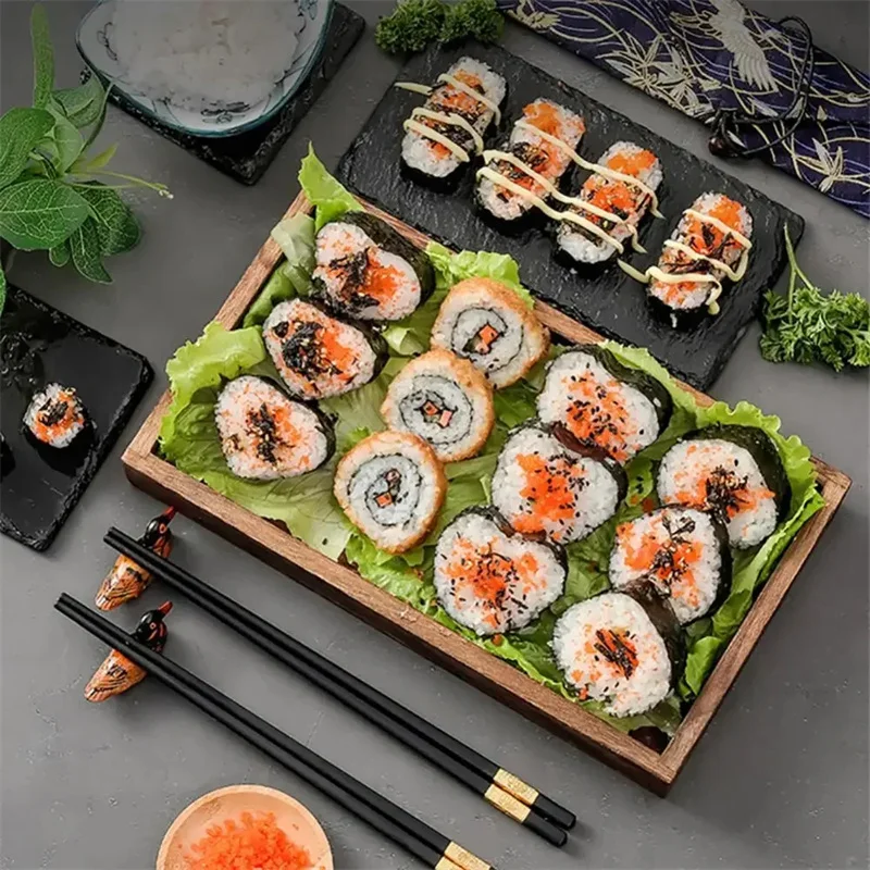 Sushi Making Kit Japanese Rice Ball Cake Roll Mold DIY Home Sushi Making Tool Multifunctional Plastic Kitche Sushi Maker Tool
