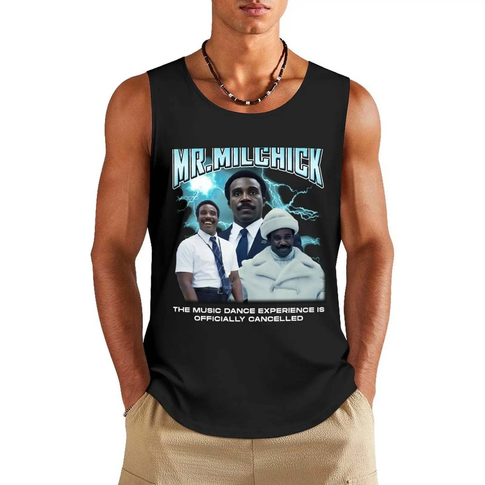 

Severance Mr Milchick Tank Top sleeveless gym shirt man fitness summer 2025 gym accessories man T-shirts men