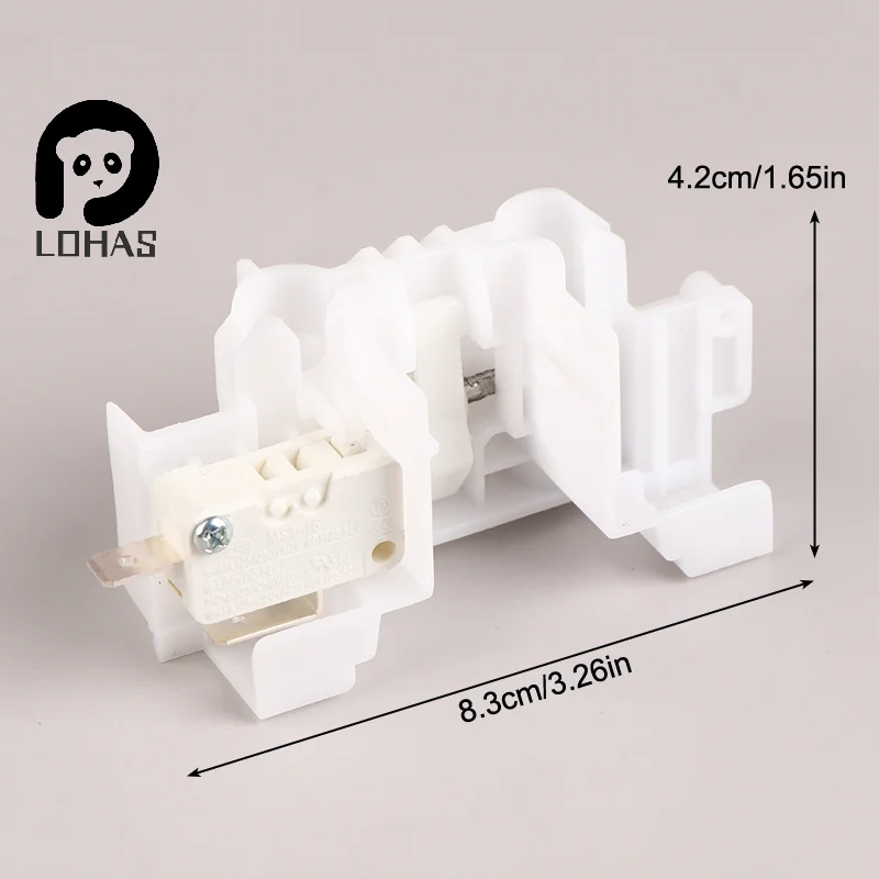 

1 шт., кнопка дверного замка сушилки, дверной переключатель TH100NH06WY TH100VH88WY, запасные части защелки сушилки