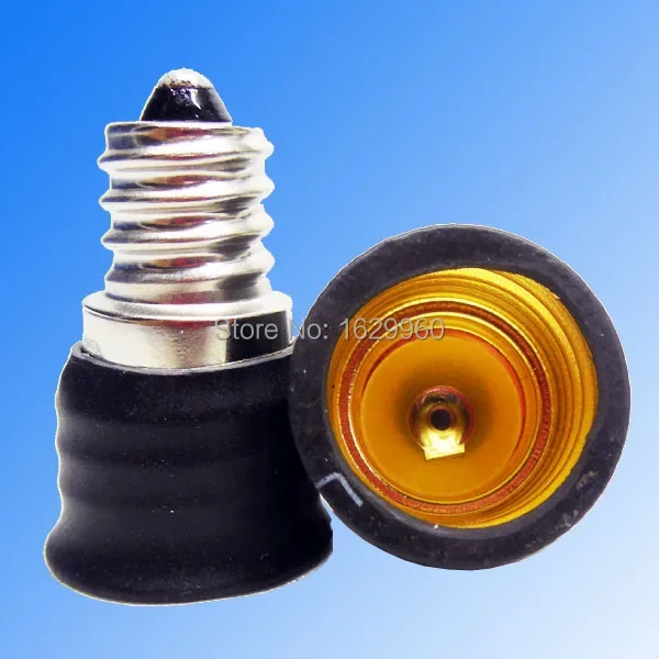 10 шт., БЕСПЛАТНАЯ доставка, адаптер керамического держателя E12-E17, цоколь лампы E12 на E17, огнестойкий держатель лампы, переходник E17 на E12