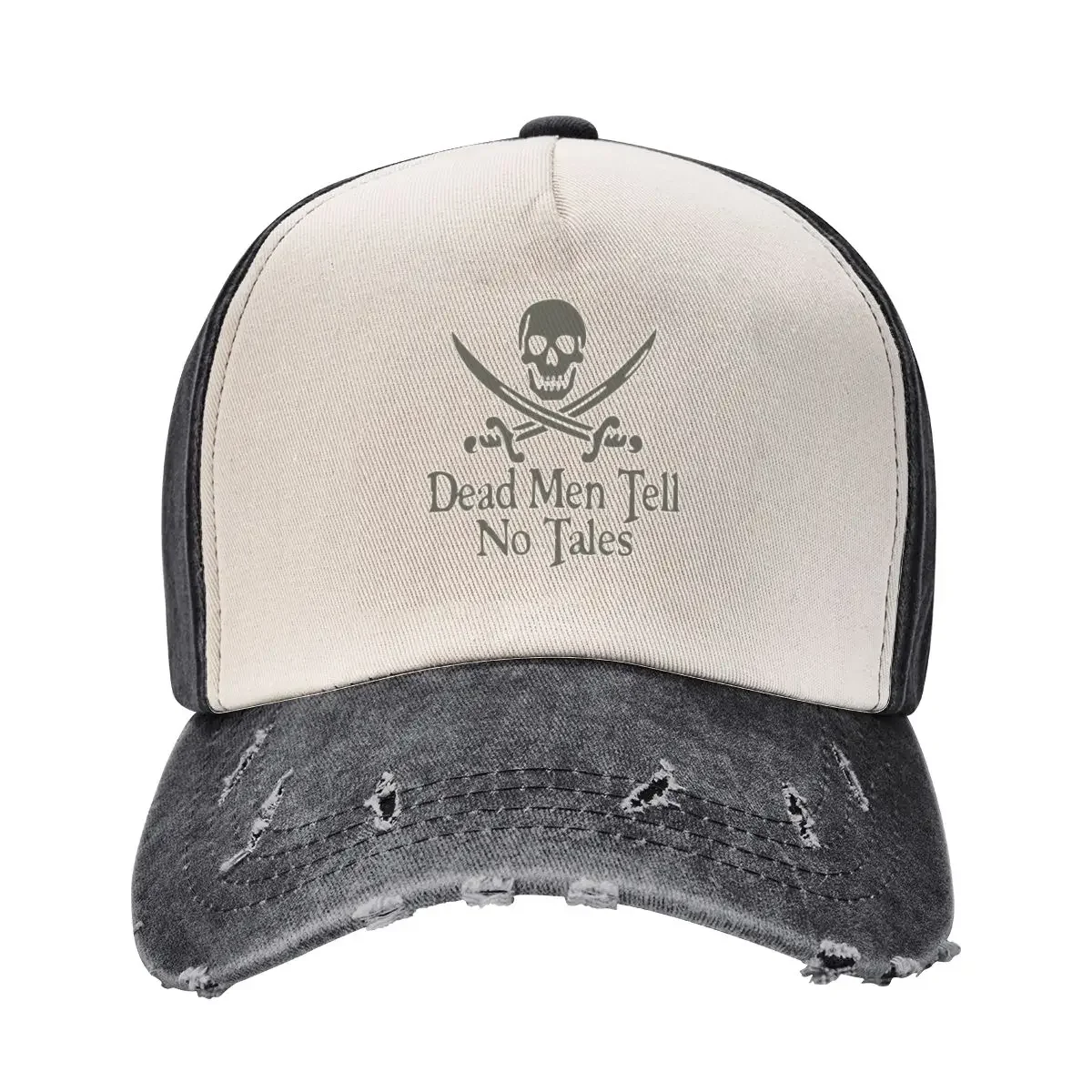 

Dead Men Tell No Tales Baseball Cap derby hat Custom Cap Gentleman Hat funny hat Luxury Woman Men's