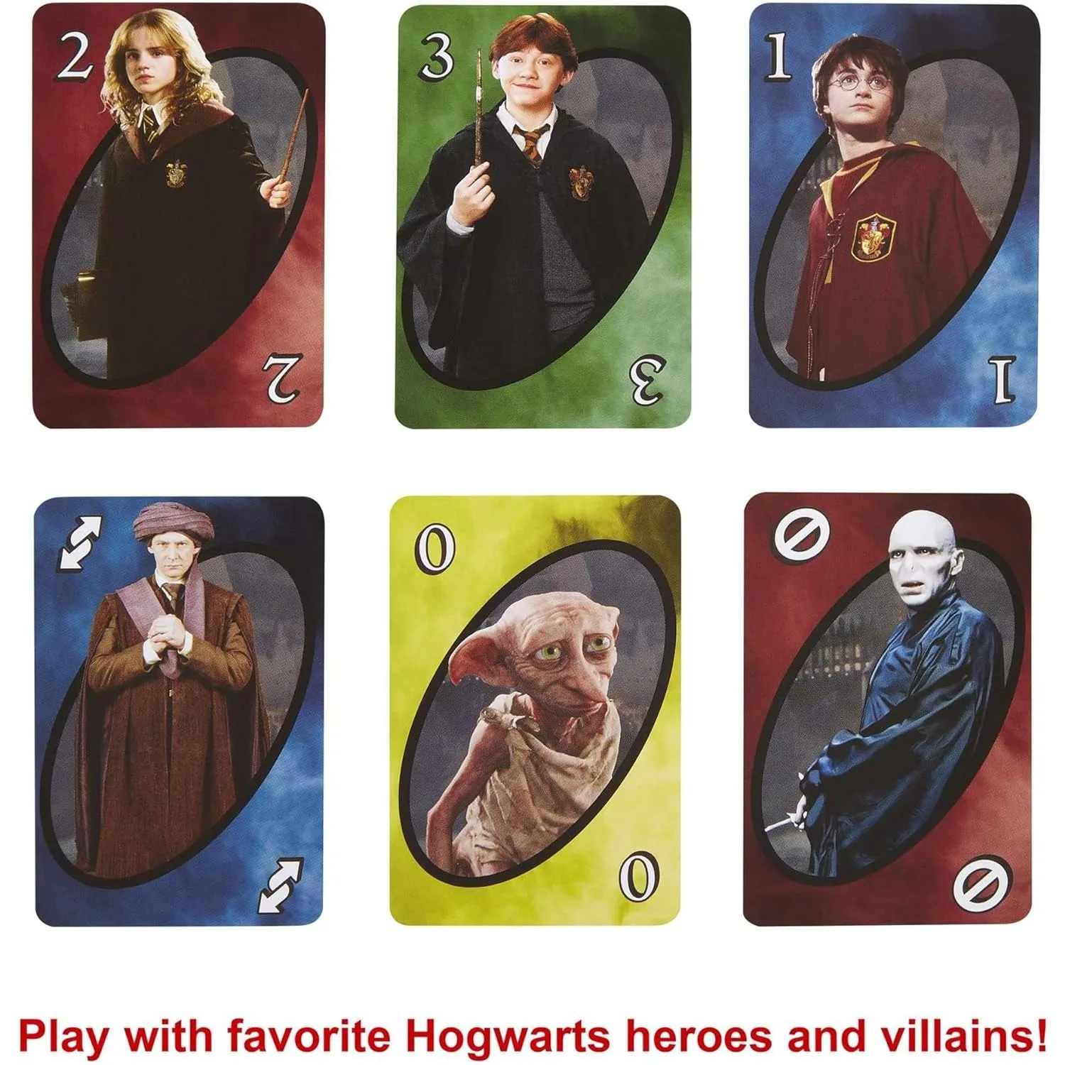 ألعاب ماتيل الأصلية UNO هاري بوتر لعبة ببطاقات ورقية سطح السفينة بوكر 112 بطاقة مع صور شخصية العلامة التجارية هدايا عيد الميلاد ألعاب الطاولة