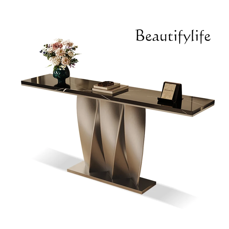 

Marble entrance table, living room strip case, aisle against the wall, corridor strip, entrance entrance rack
