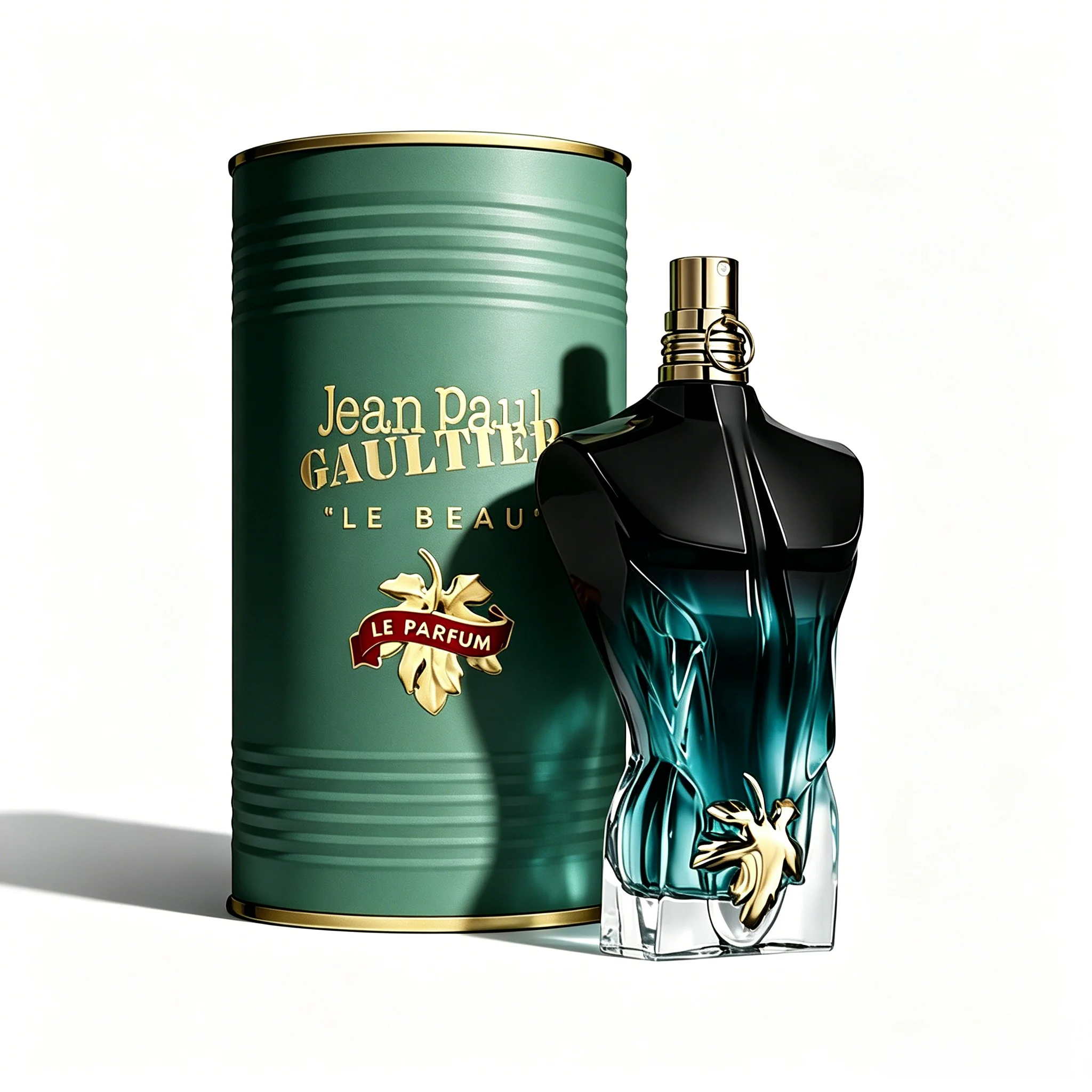 Jean Paul Gaultier Le Beau Le Parfum Intense para Hombre con Notas de Madera de Coco, Frijol Tonka y Madera de Sándalo, Perfume de Diseñador - Larga Duración