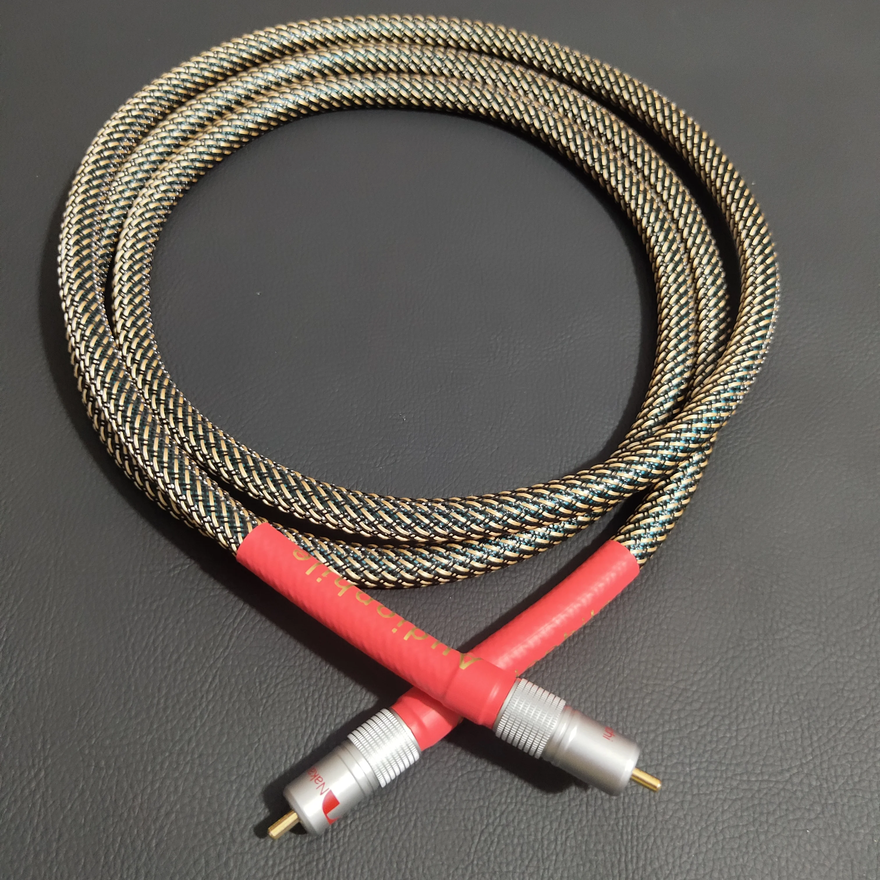ORTOFON High-end 8N OFC coaxial cable DAC 75Ω digital RCA subwoofer line 100% shielding and anti-interference SPFIF signal cable