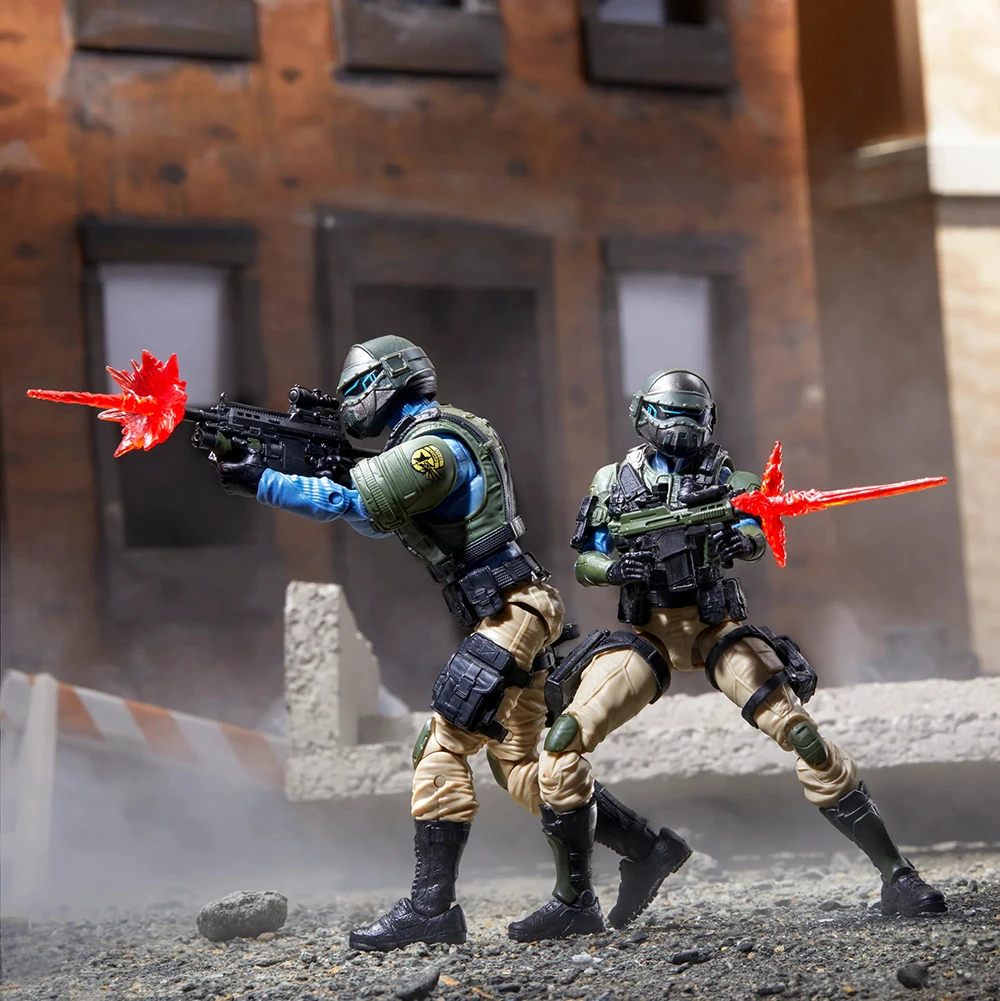 [Speciale aanbieding] Hasbro G.I. Joe Geclassificeerd Serie No.95 Steel Corps Troopers 2-Pack-Set 15 cm Action Soldier Model Figuur Speelgoed