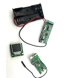 UHF audio transceiver Karaoke wireless dynamic microphone transmission module LCD display