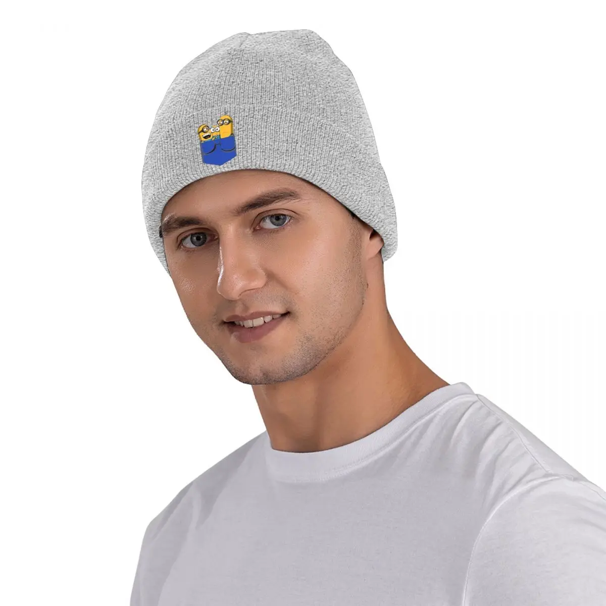 Despicable Me Skullies Beanies Caps Fascinating Thin Hat Autumn Spring Bonnet Hats Men Women's Hip Hop Ski Cap