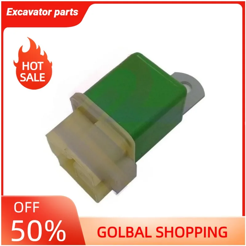 

EX100 EX120 EX200 EX300 450LC 550LC Excavator Parts Relay Switch AT154924 4251588 5AT02-261022 Machinery Parts (DC24V)