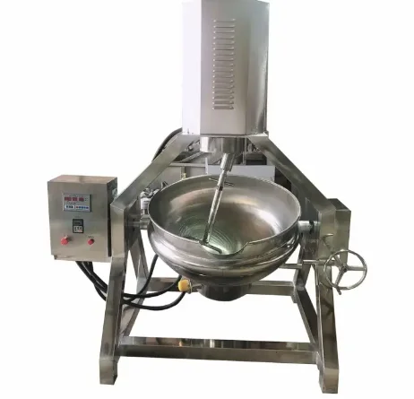 

Steam Jacket Fruit Jam Cooker 500 Liter Industrial Pressure steam jacketed kettle