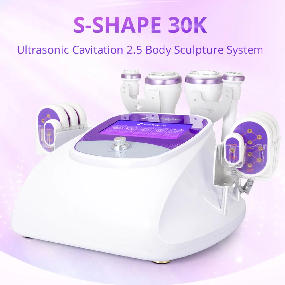 2025 NEW home laser lipolysis slimming machine ung new arrival 5 in 1 30k ultrasonic cavitation vacuum body shaper