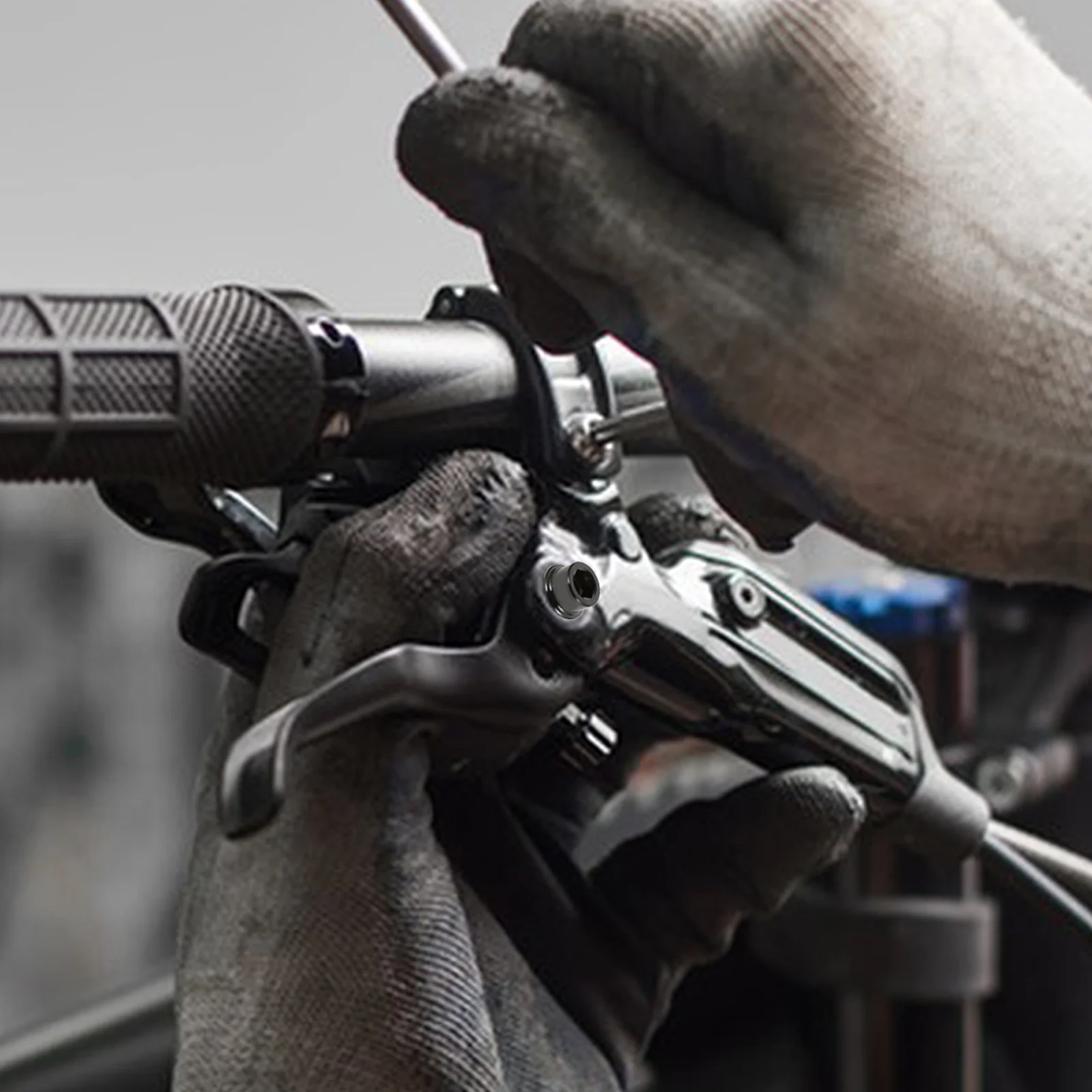 

2Pcs Bike Brake Screw Parts Stable Reliable Pivot Frame Bolt Bicycle Safety Maintenance Brake Hose Front Frame Mount Screws