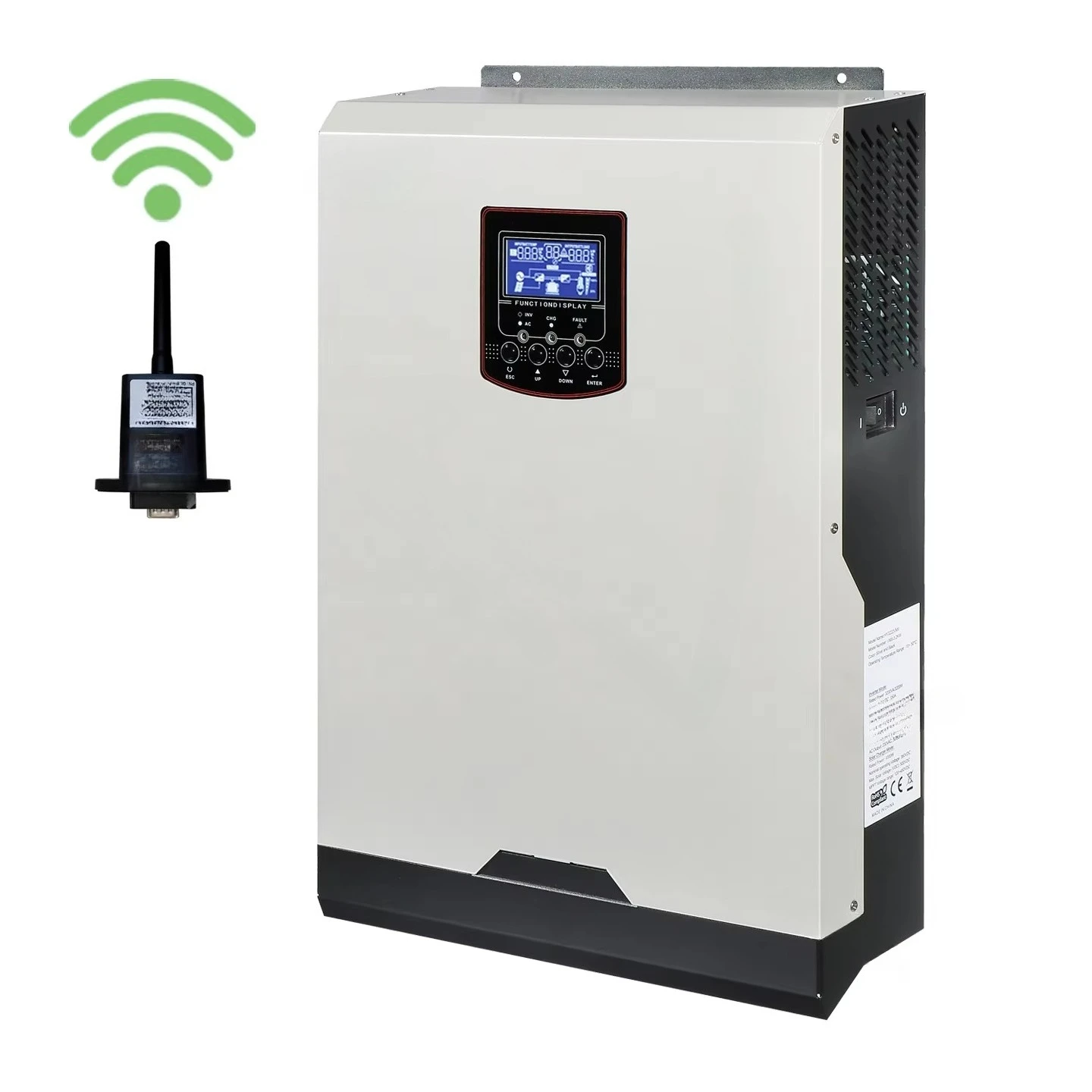 

5.5kw DC48V to AC230V Hybrid Inverter/100A MPPT Solar Charge Controller 5.5kw Hybrid Solar Power Inverter