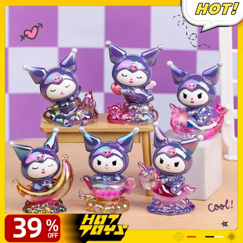 

Kuromi Build Dream Starry Series Blind Box Original Kawaii Anime Figure Collectibles Toys Cartoon Model Statue Ornament Gifts