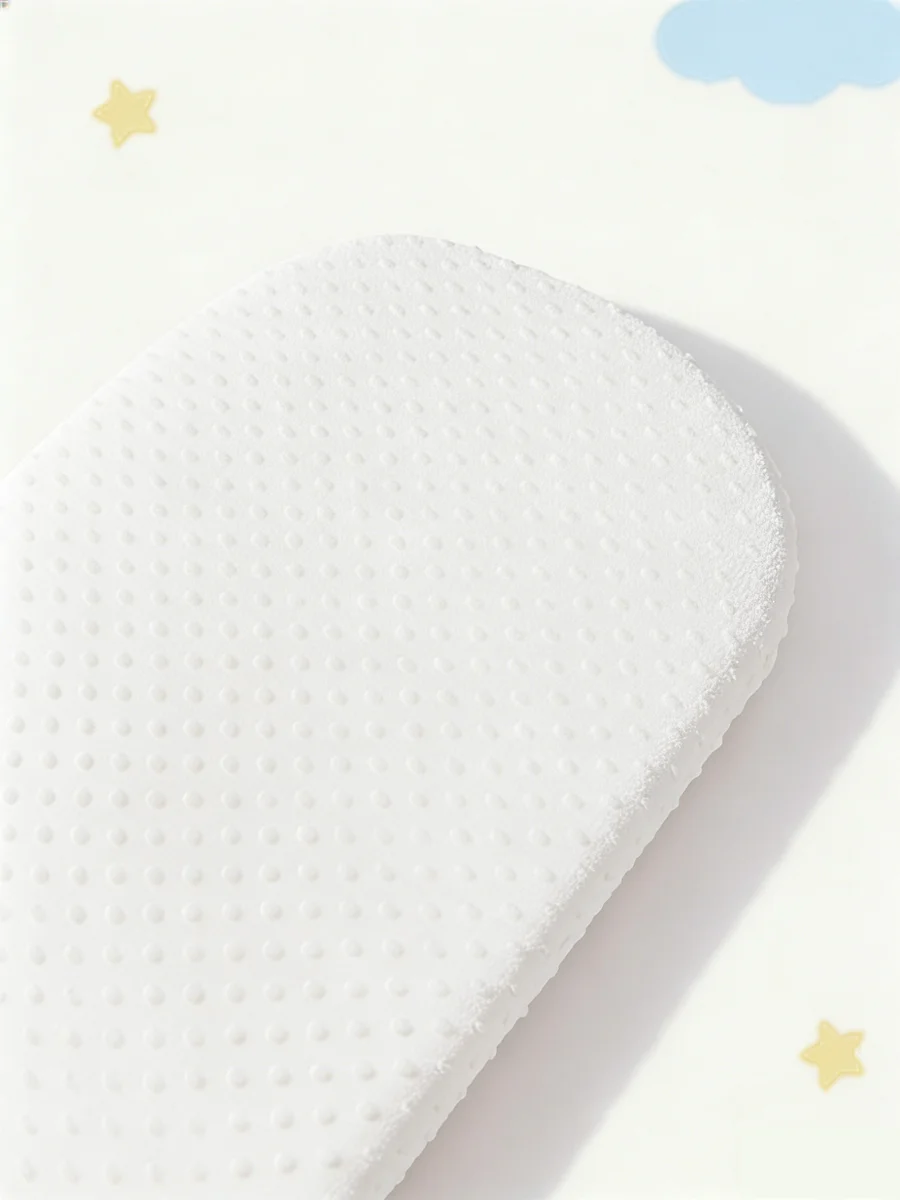 1pc Soft And Warm Baby Changing Table White Bed Sheet