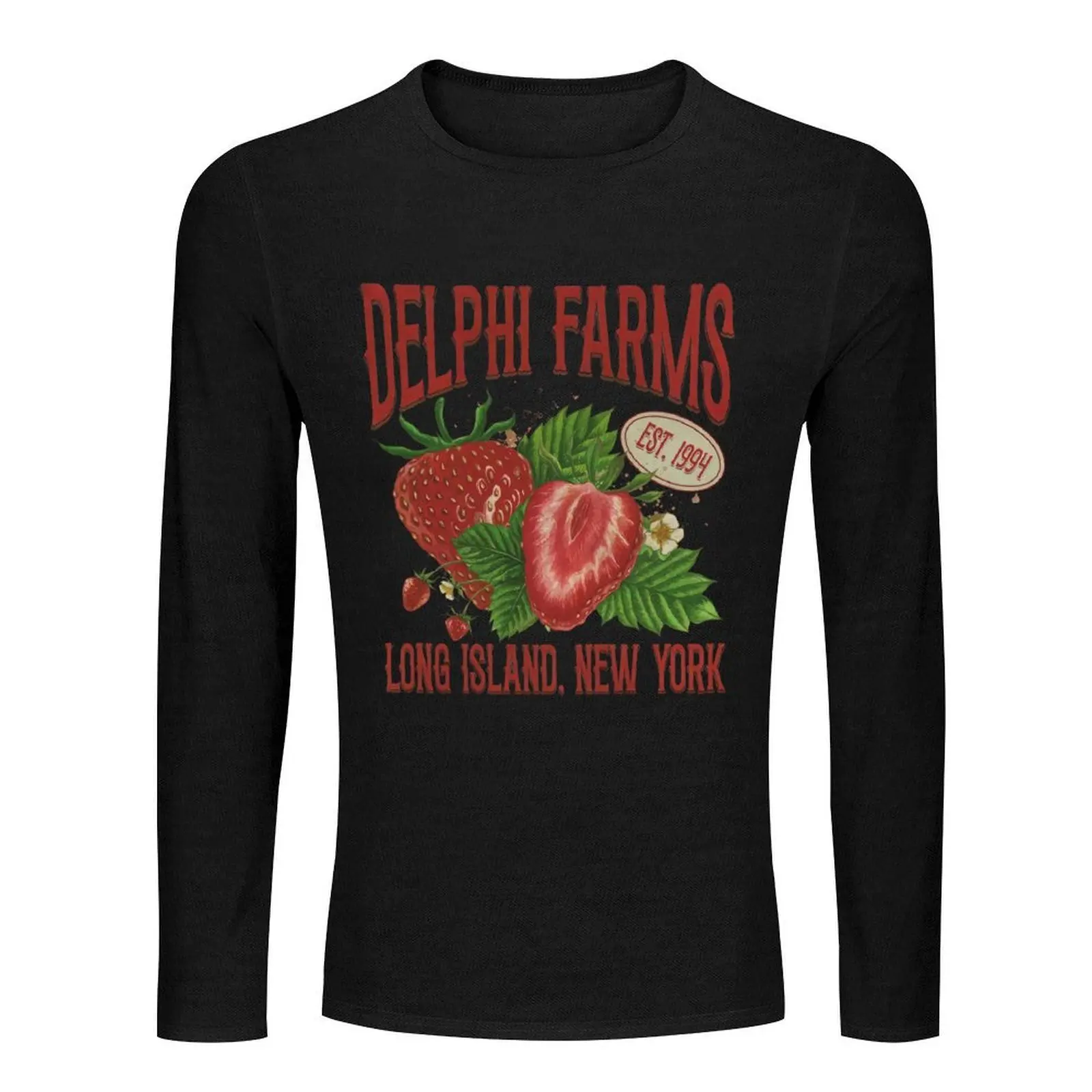 Delphi Farms Long Island Percy Jackson Long T-Shirt graphic t shirts hippie clothes plain white t shirts men