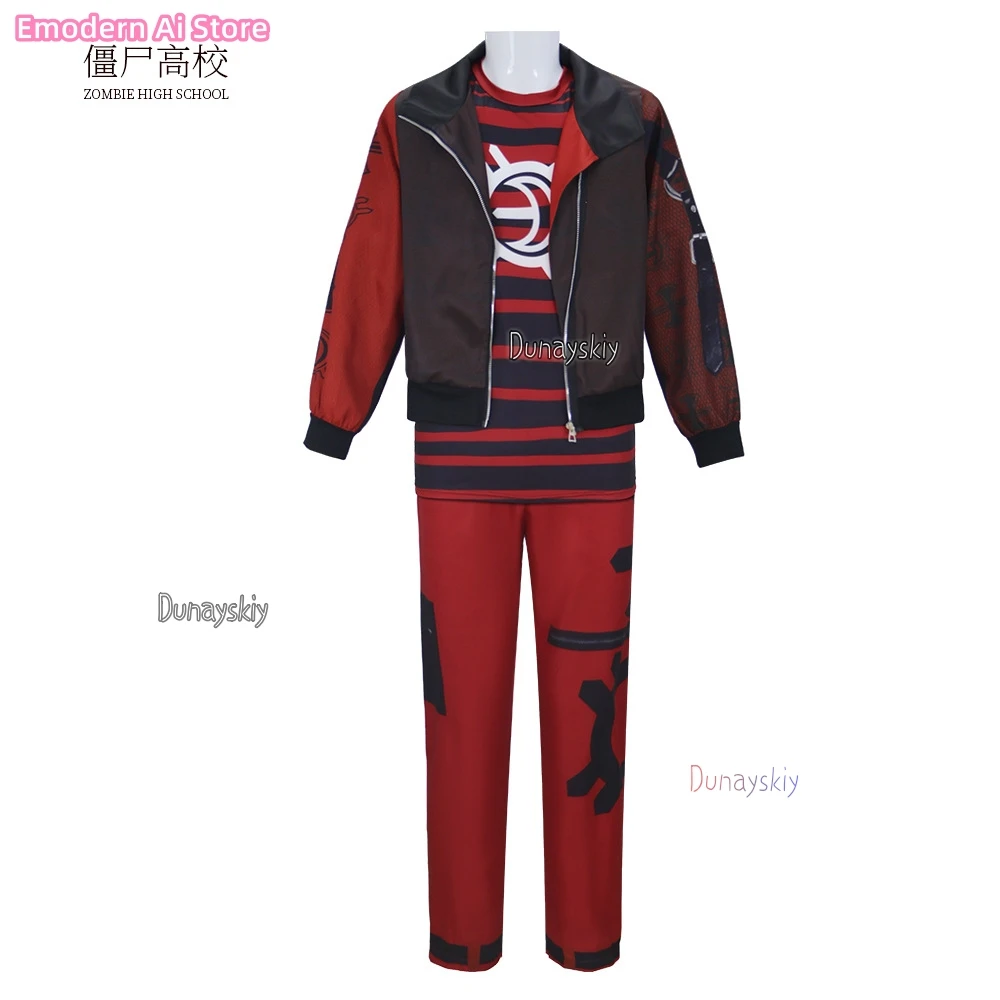 

Victor Zombiees косплей Kids Nova Хэллоуин Косплей Куртка с длинными рукавами + футболка + брюки Куртка с длинными рукавами + футболка + брюки наряд