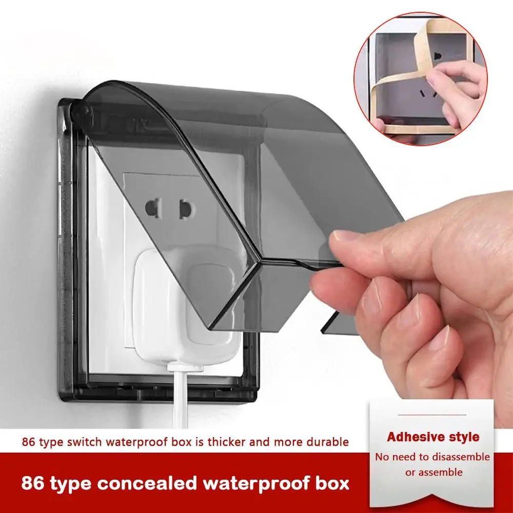 

Защитная накладка на розетку, пластиковая, тип 86, самоклеящаяся, для настенного монтажа