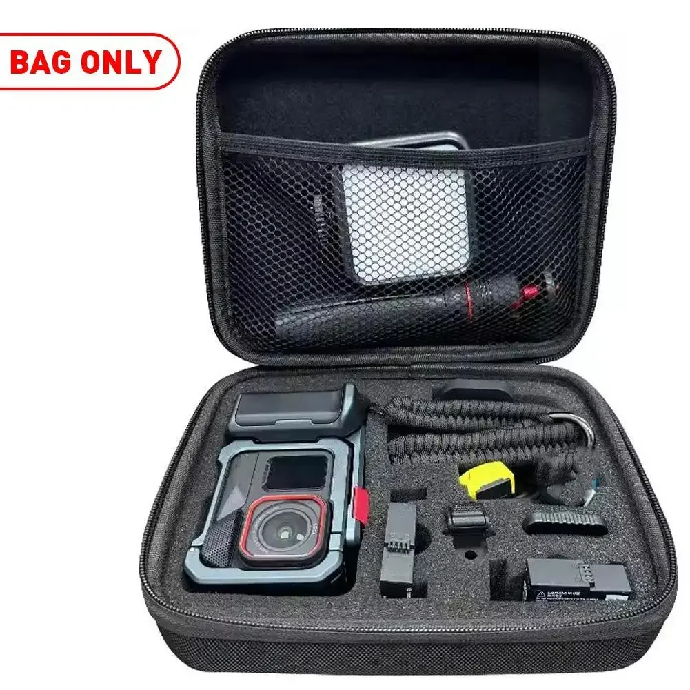 For Insta360 Ace Pro2 Set Bag Large Capacity Camera Bag Handbag Grip Kit Storage Bag