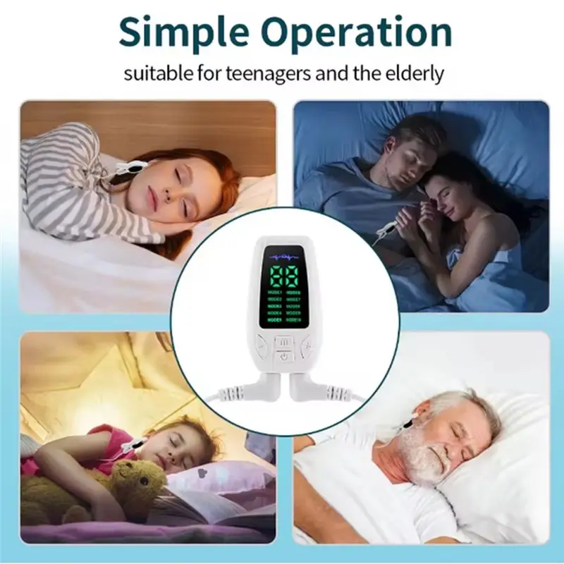 【OFF SHELF】CES Microcurrent Sleep Aid Device 10 Modes Sleeping Instrument For Insomnia Anxiety Depression Fast Sleeping Machine