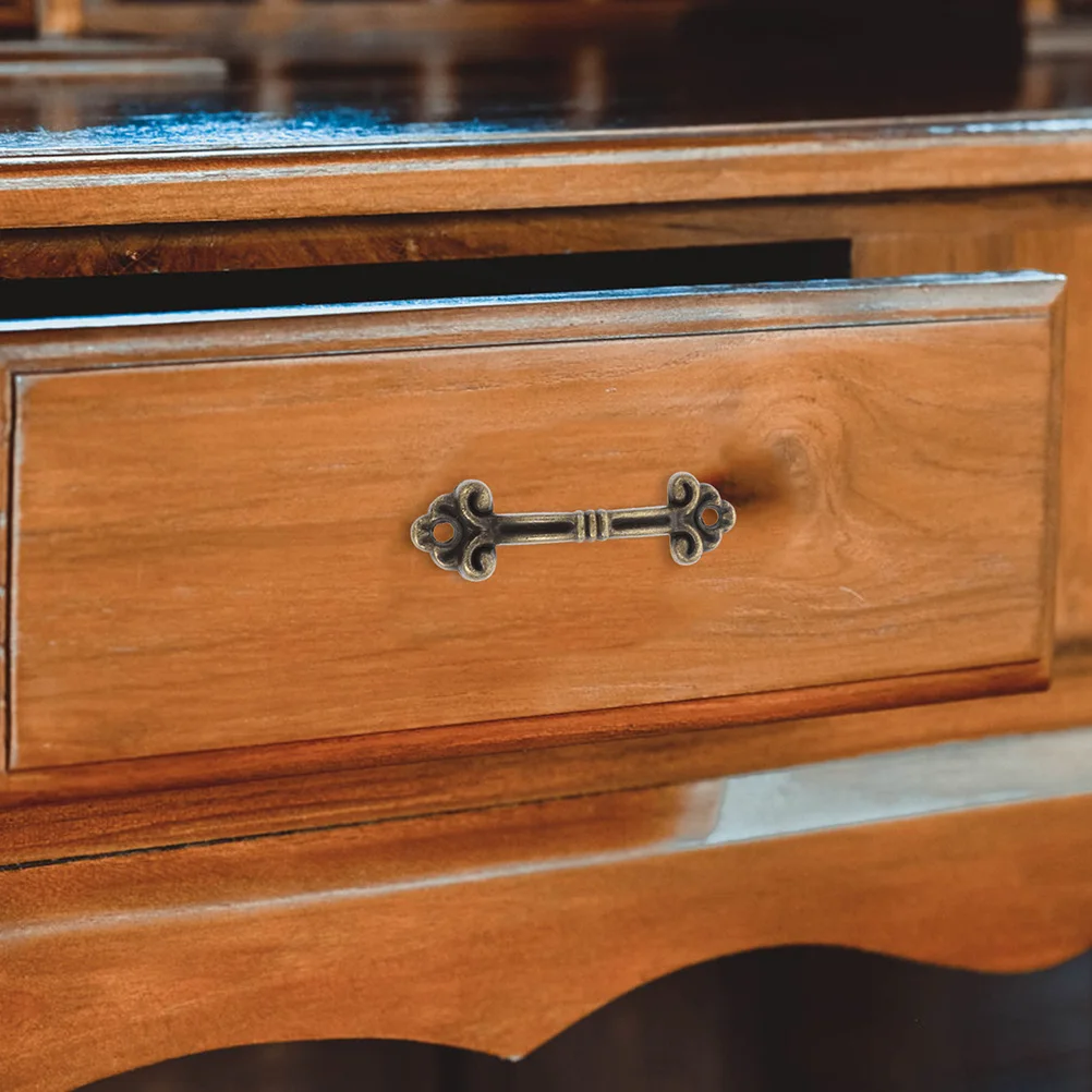 

1 set Mini Drawer Pulls 47 14 60 16MM Bronze Cabinet H les Decorative Knobs for Wardrobe Kitchen Furniture Zinc Alloy