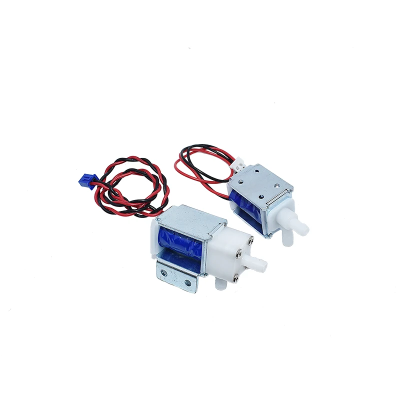 1PC Micro Electric Solenoid Valve N/C Normally Closed Normally Open N/O 6V 12V 24V Wires Gas Water Air Control