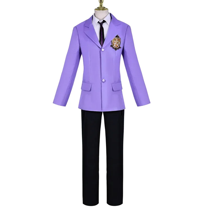 2025 22 أنيمي فوجيوكا هاروهي زي المضيف نادي تأثيري تلميذ الزي المدرسي Suou Tamaki موحدة البدلة جزء الهالوين