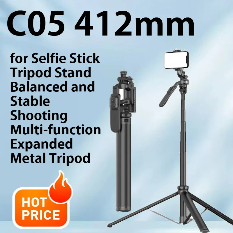 

C05 anti shake handheld gimbal, all metal floor standing live streaming stand, mobile phone Bluetooth selfie stick, tripod