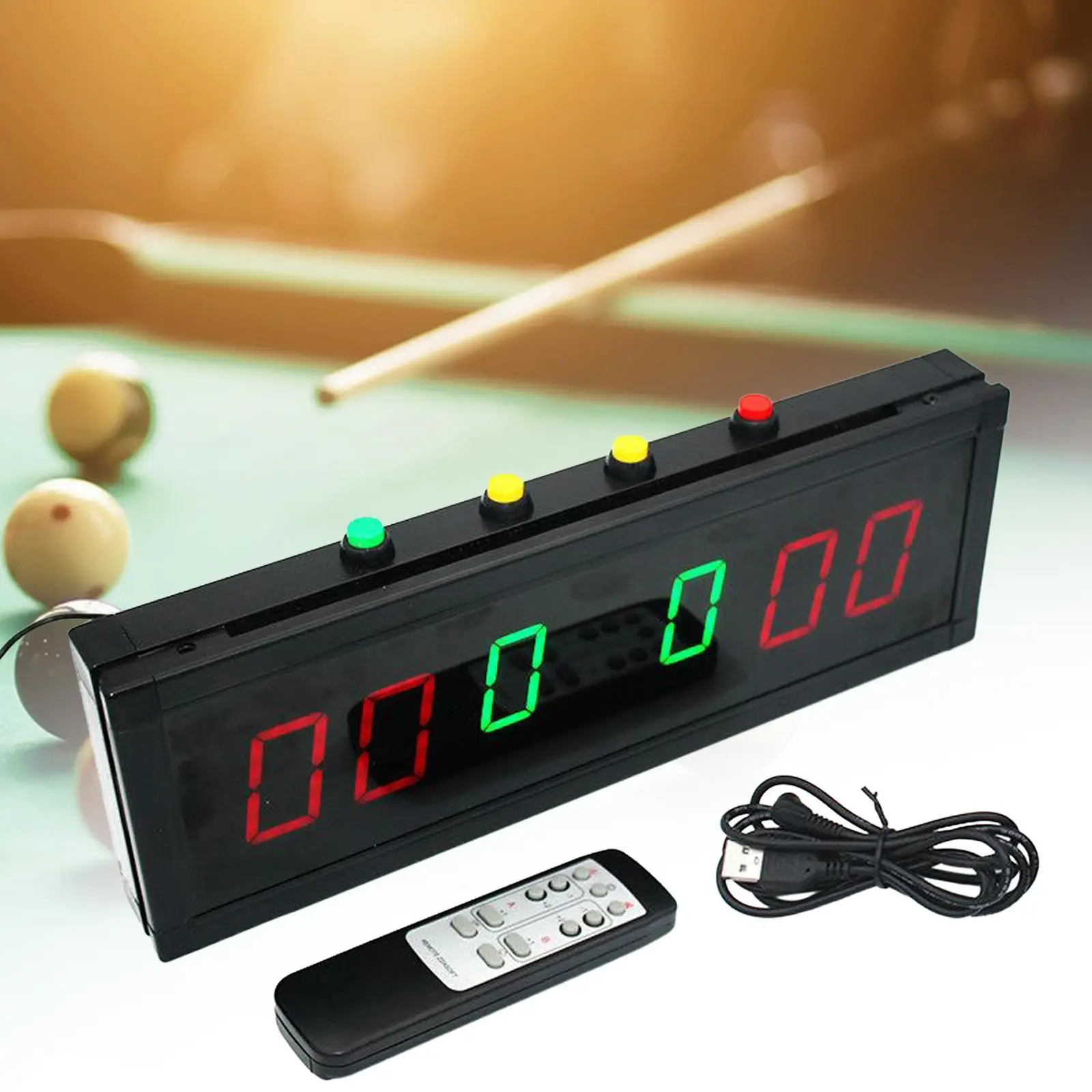 Billiards Scoreboard Electronic Scoreboard Score Keeper with Remote for Tennis Basketball Badminton Billiard Games Football