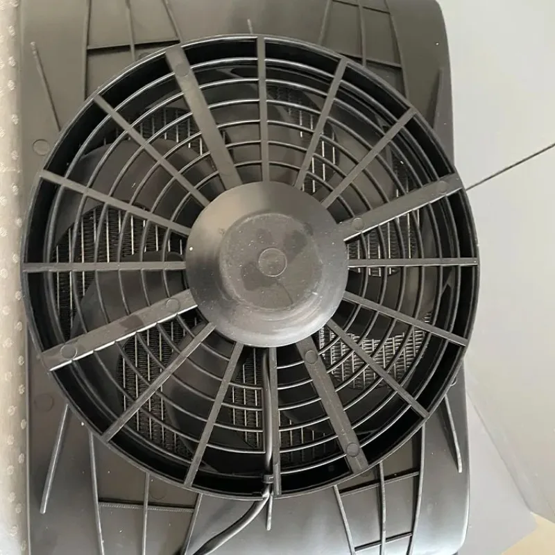 12 فولت 24 فولت Rv مكيف الهواء شاحنة تكييف الهواء السيارات تهب النحاس المبخر فرش 12 فولت مكيف الهواء #5