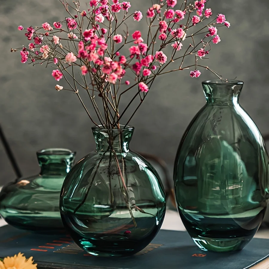 3pcs/set Modern Mini Vase Set - Perfect for Home Decoration, Floral Arrangements, Parties, and More