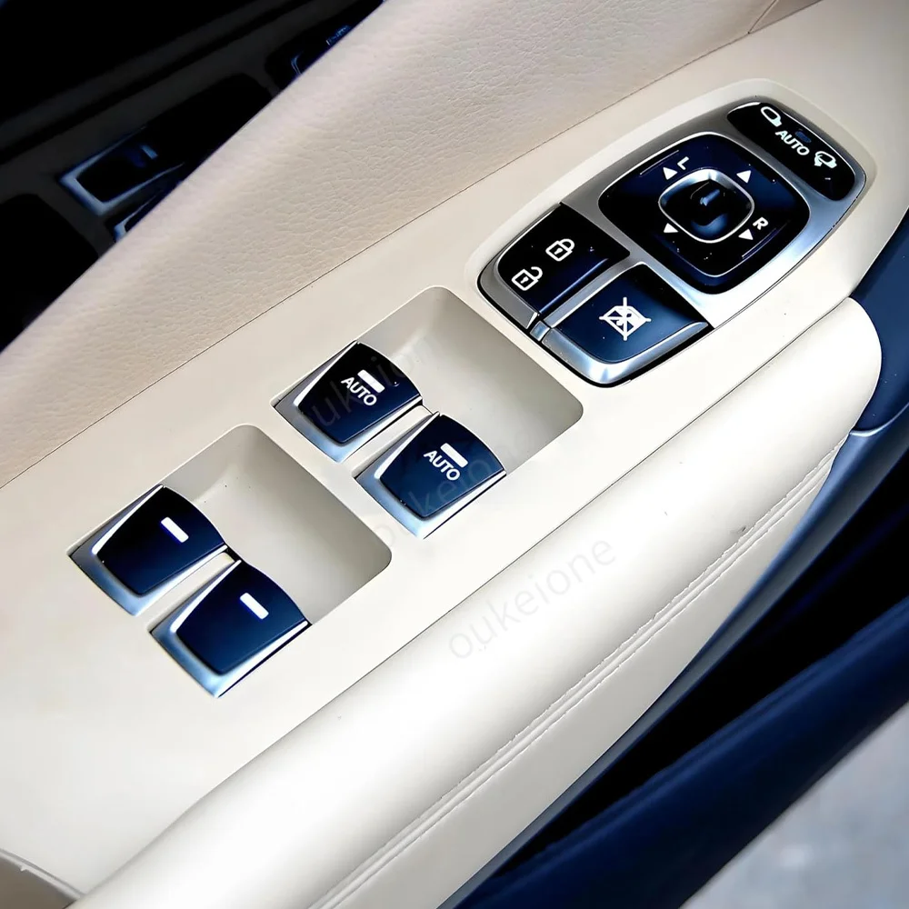 اكسسوارات السيارات لشركة هيونداي أزيرا غراندور 2011 2012 2013 2014 2015 زر التحكم الرئيسي في النافذة 93570-3V031 935703V031RY