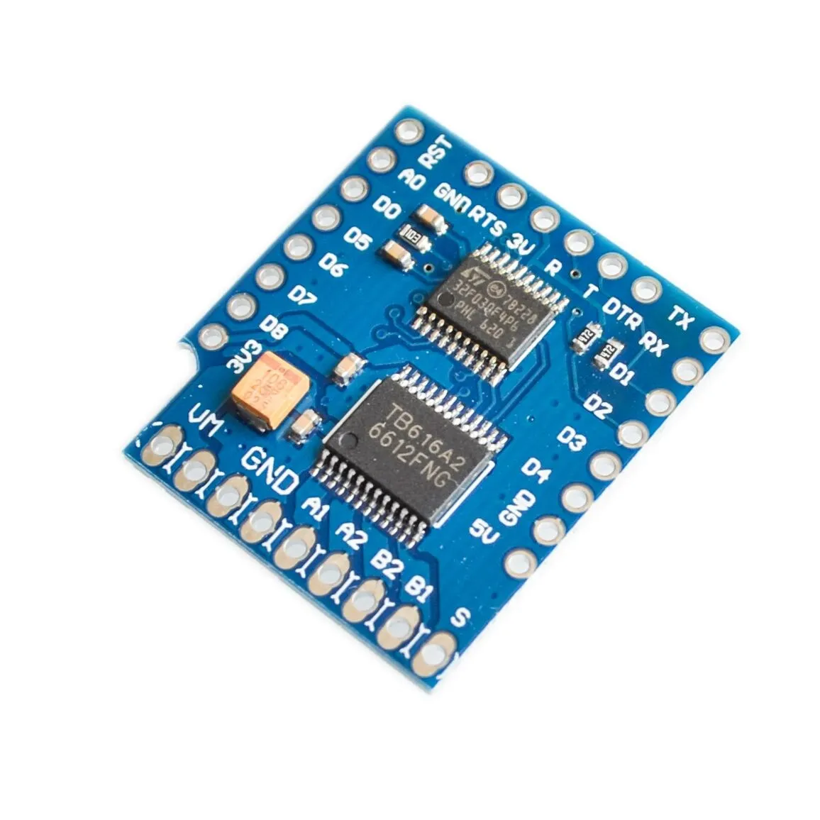 Новый модуль драйвера двойного двигателя TB6612FNG WeMos D1 mini I2C