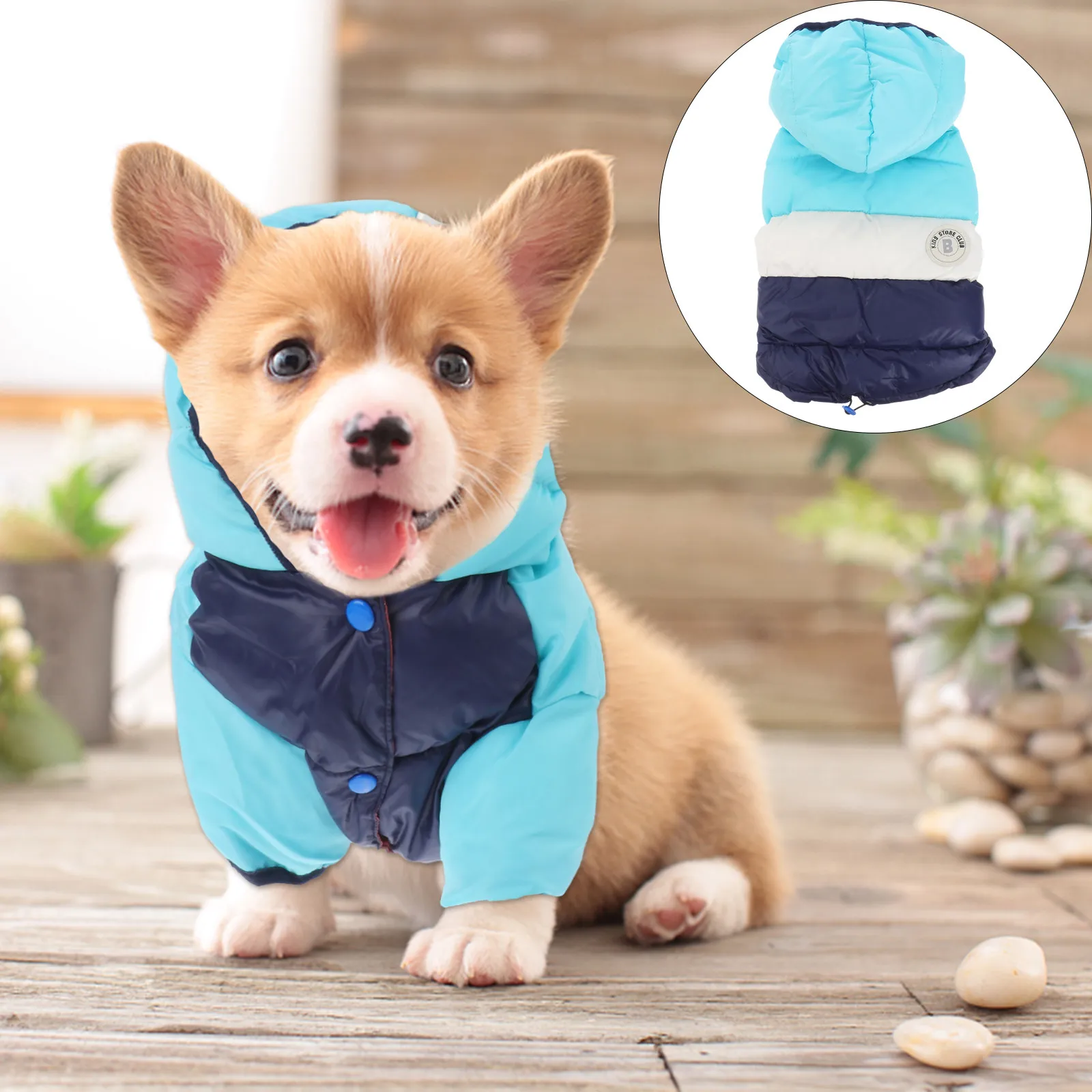 Pet Outfit Cotton Dog Warm Vest Winter Dog Clothes Breathable Comfortable Loose Fit Trendy Elegant Design for Cold Days Walking