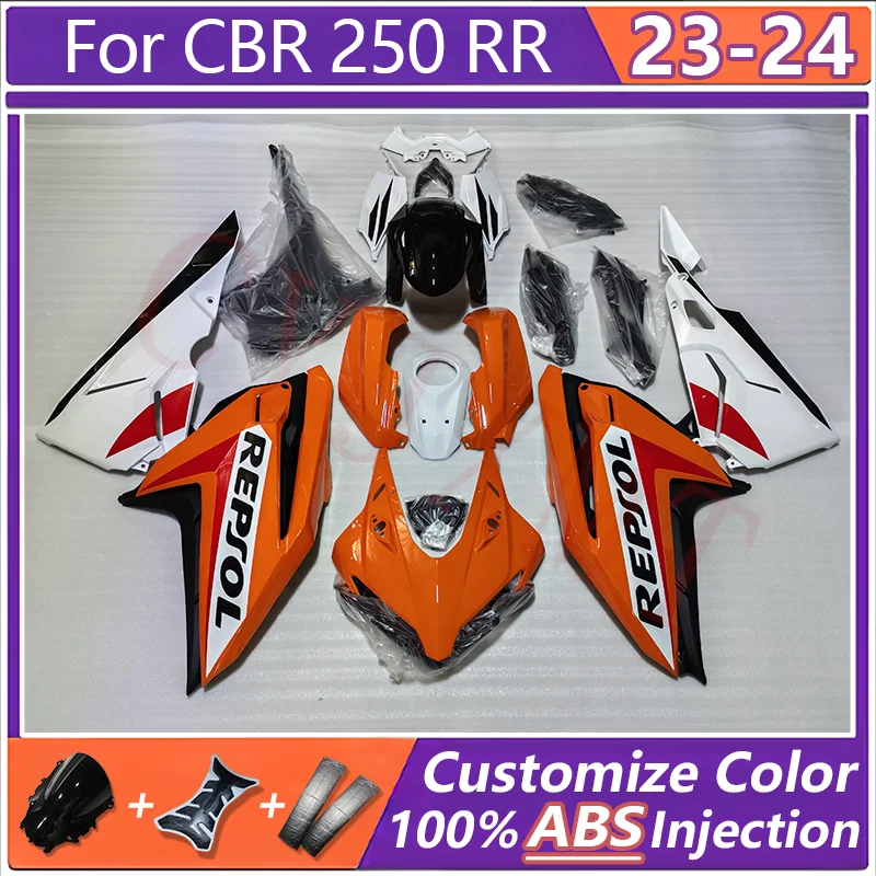 

Обтекатель мотоцикла для всего тела для Honda CBR250RR CBR250 RR 2023 2024, комплекты обтекателей для форм CBR 250 23 24, аксессуары для крышки кузова