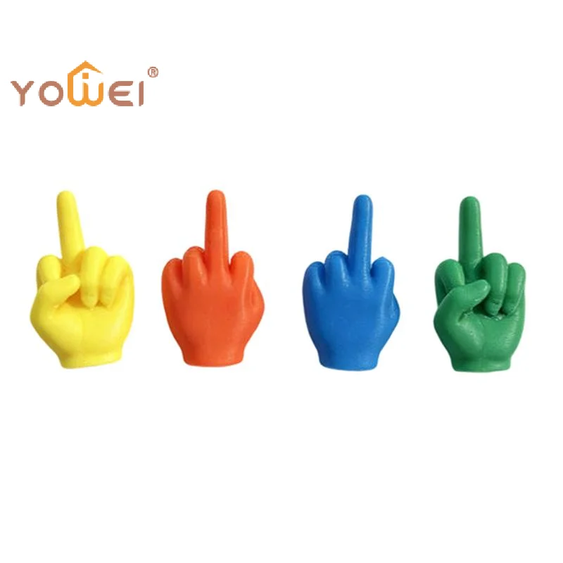 Latest 10/20pcs 3D Printed Finger Gesture Statue Art Hand Symbol Figurine Sculpture Ornament Desktop Fun Figure Home Decoration