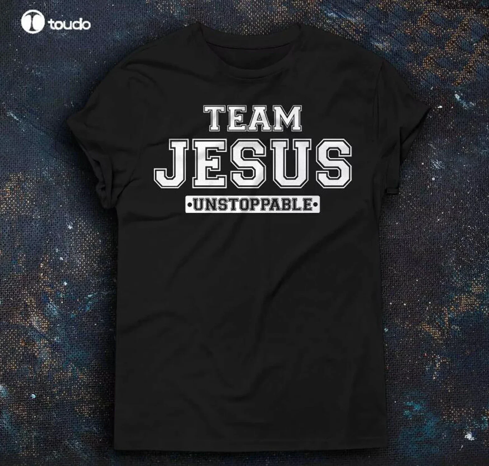 T-shirt équipe Jésus, miracle, Amen, Bible, Dieu, Jésus-Christ, religion chrétienne, église