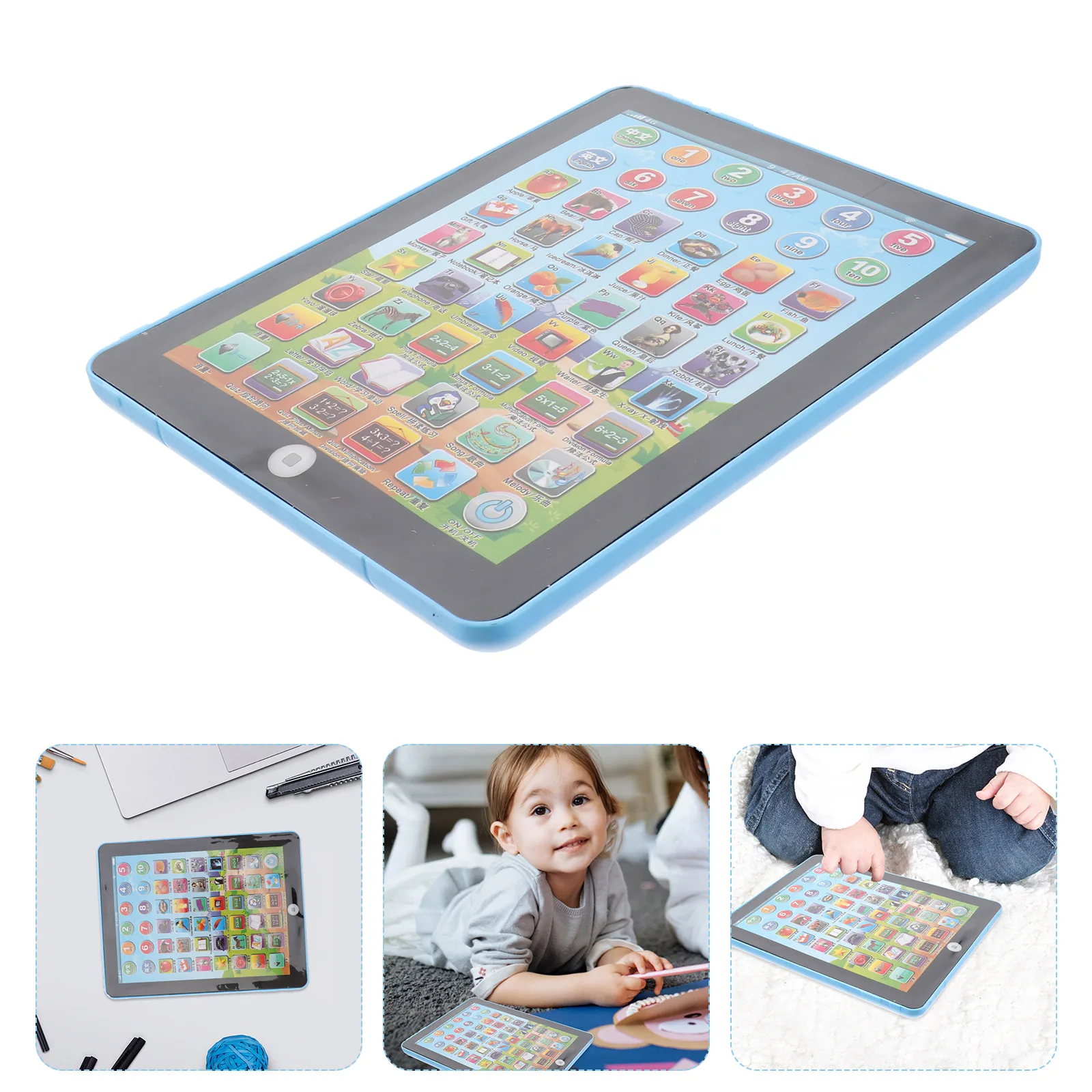 

Children Learning Machine Educational Toy English Pad Touch Screen Early Education Tablet Kids Spelling Math Fun