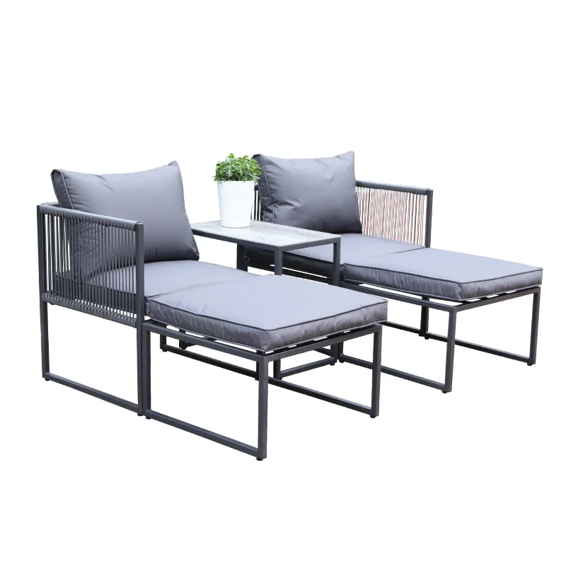 2023 New Camping Garden Furniture Sofa Set Chair and Table sets