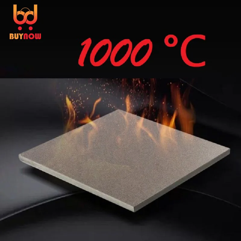 NEW High temperature resistant  1000 ℃ mica plate Thickness 3mm 5mm 10mm Industrial mould heat insulation board Insulation board