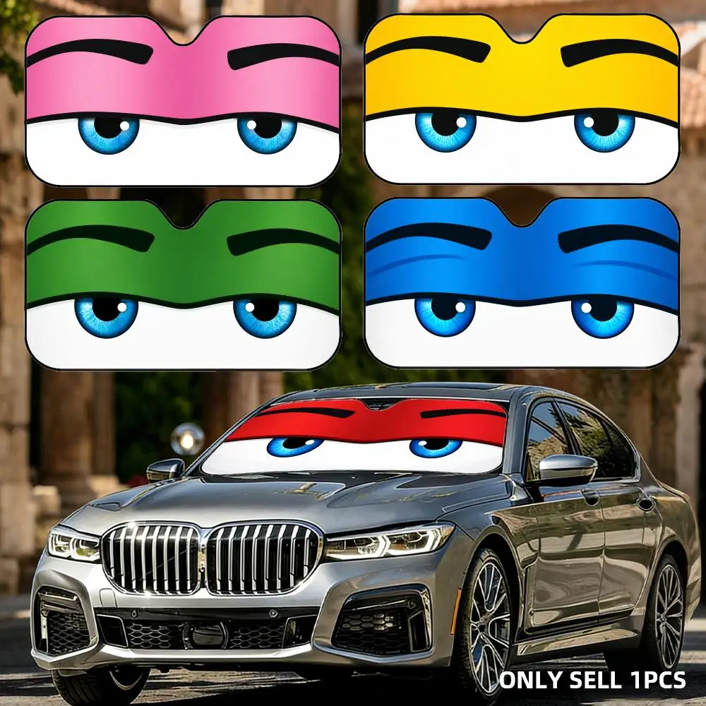 

Fatigue Eye Sun Visor Reusable Aluminum Foil UV Protector Heat Car Sunshades Five-Layer Insulation Windshield