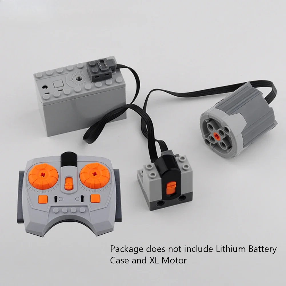 MOC Technical PF Building Blocks Infrared Receiver And Infrared Speed Remote Control Set Compatible with Legoeds Power Parts