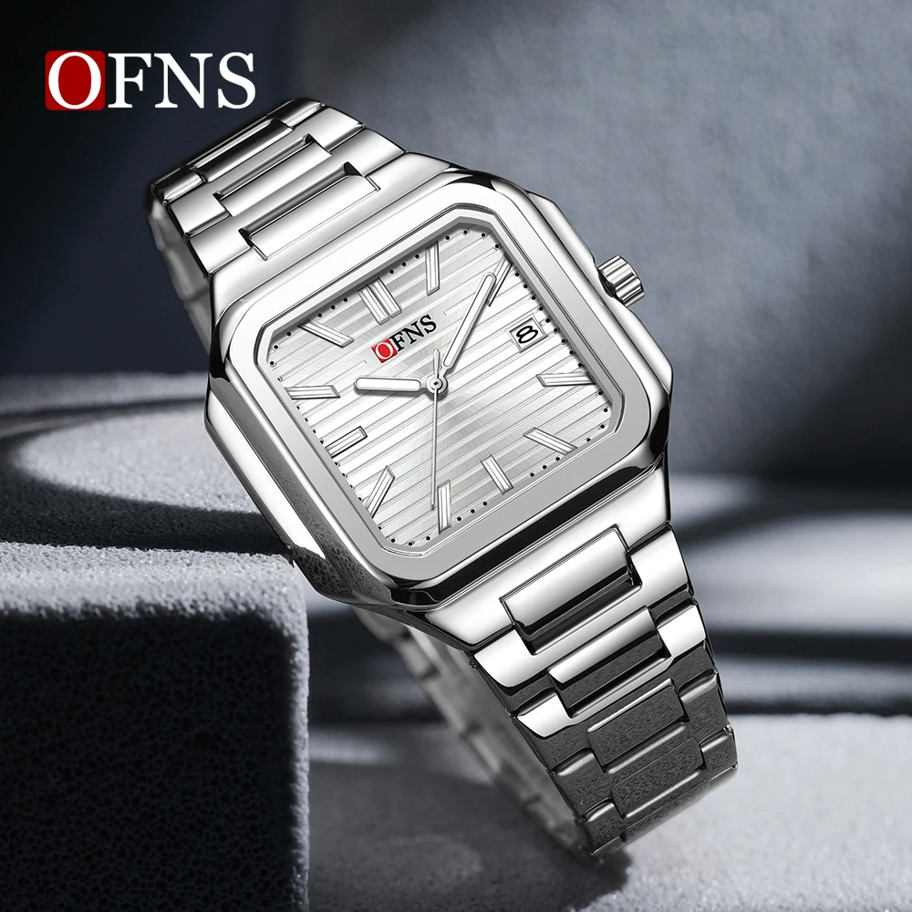 

Бренд OFNS 1650, лучшие новые повседневные и модные мужские кварцевые часы, военные спортивные водонепроницаемые роскошные мужские часы с автоматической датой-1