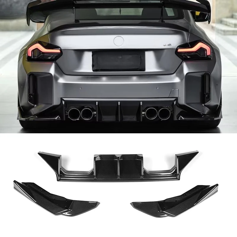 

High Quality Real Dry Carbon Fiber MAX Style Diffuser Auto Part for G87 M2 Carbon Fiber Rear Diffuser