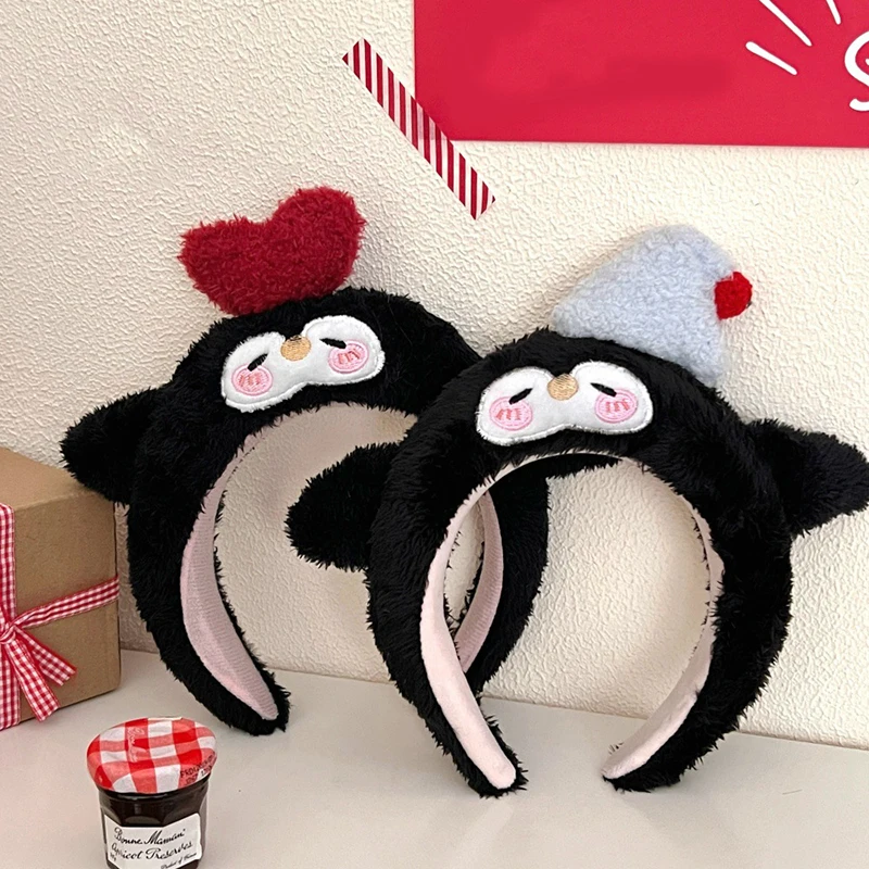 

Fashion Cute Little Penguin Headband Cartoon Wash Face Non-slip Hairband For Women Girls Sweet Versatile Penguin Hair Hoop Gifts