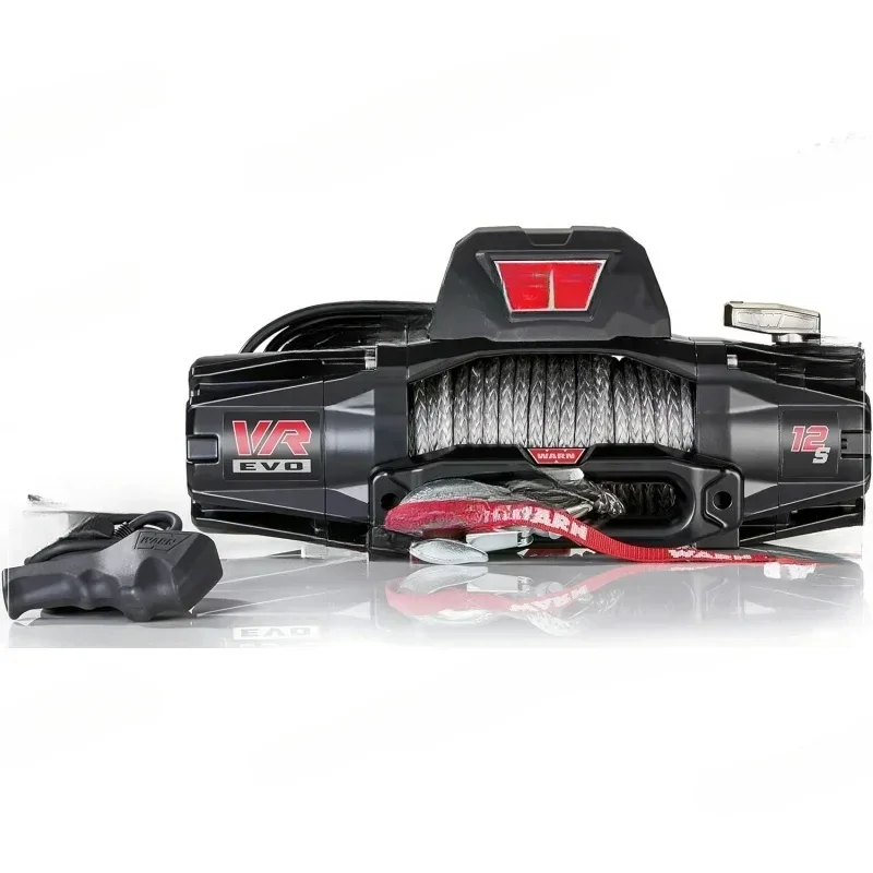 103255 VR EVO 12-S 12V Winch With Synthetic Rope: 3/8