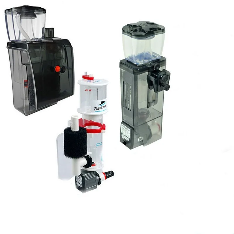 

QQ series mini fish tank with built-in external protein separator, filter, and nitrogen generator