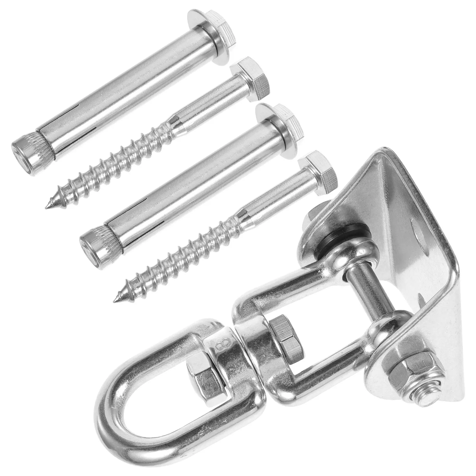 

Stainless Steel Ceiling Hooks for Hanging Chairs Swings Hammocks Heavy Duty Wall Mount Brackets Outdoor Furniture Accessories