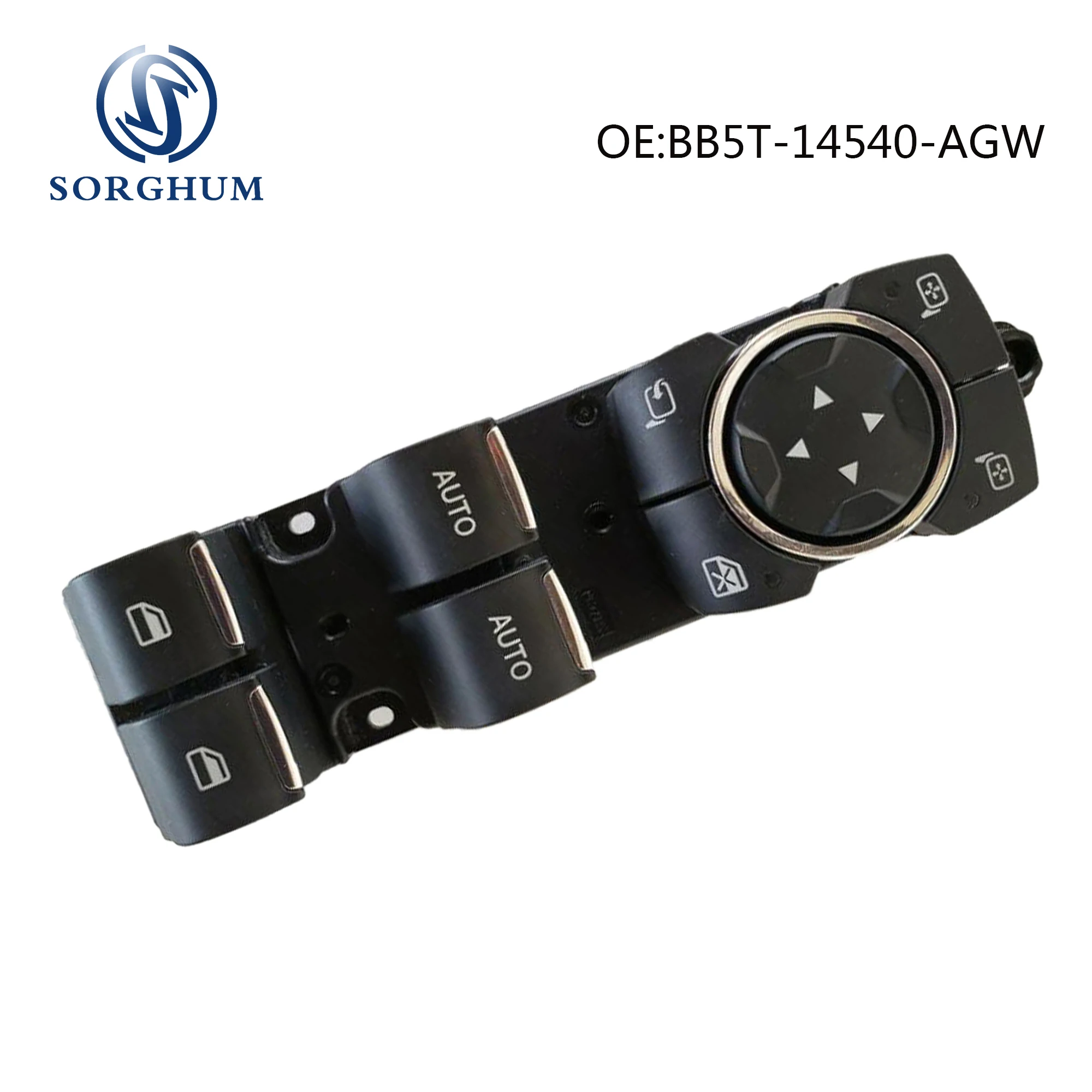 

SORGHUM BB5T-14540-AGW Electric Power Master Window Control Switch With Folding For Ford Explorer 2011 2012 2013 2014 2015