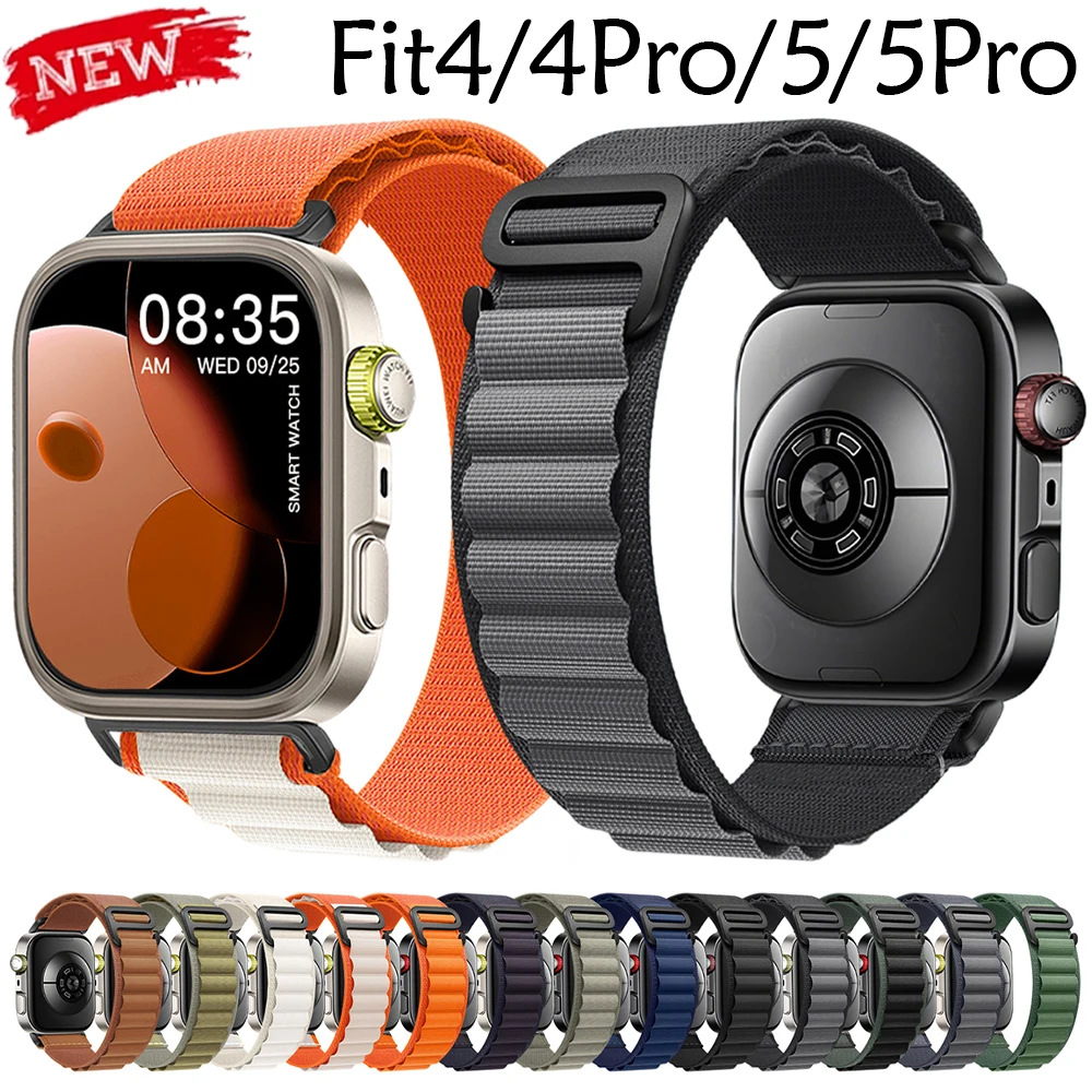 Offizielles Alpine Loop Nylonarmband für Huawei Watch Fit 5Pro/4Pro Sportarmband Uhrenarmband für Huawei Watch Fit 5/4/3 Band Blt
